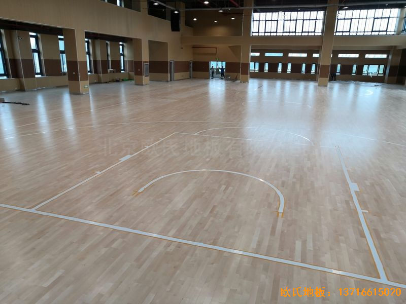 南京埔口區(qū)實驗小學體育地板鋪裝案例