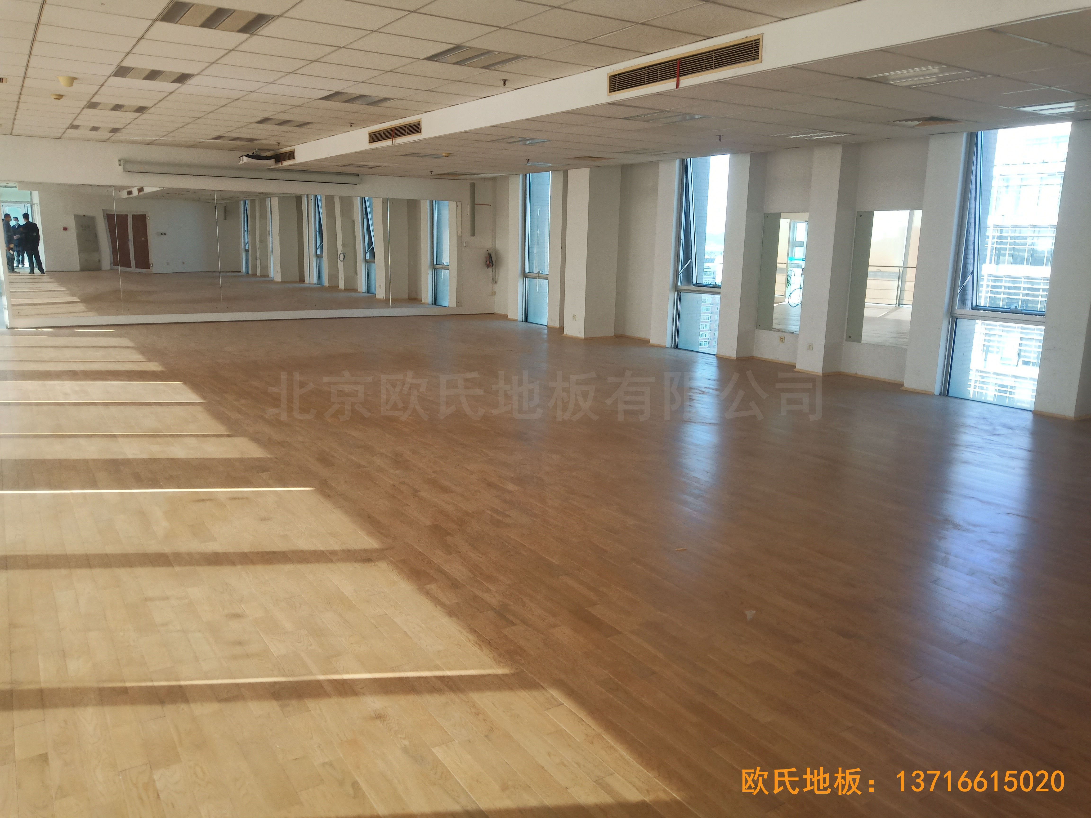 中國科學院技術研究所運動館運動木地板鋪設案例0