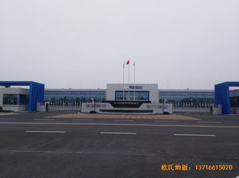 湖北獵豹汽車(chē)產(chǎn)業(yè)園運(yùn)動(dòng)館體育木地板