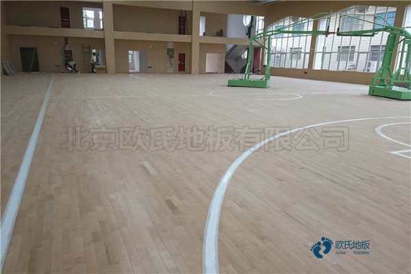 籃球運動實木地板翻新價格2