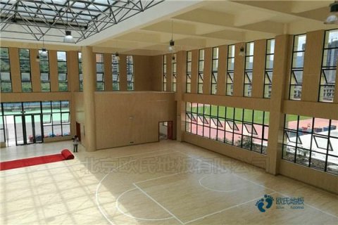 中學運動館地板施工步驟