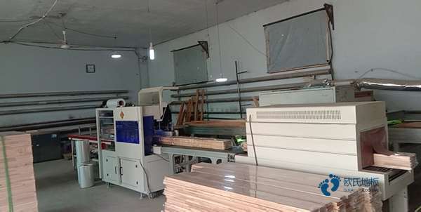 中學籃球運動木地板施工步驟2