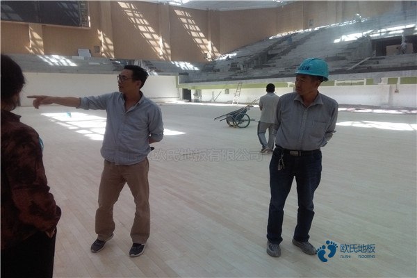 學校籃球木地板生產工藝流程3