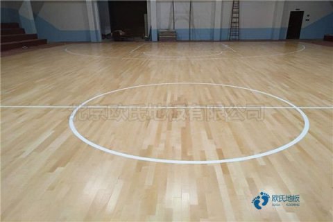 籃球館室內木地板翻新