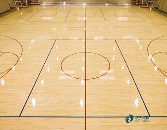 板式龍骨運(yùn)動(dòng)籃球木地板價(jià)格一般多少錢一平方米