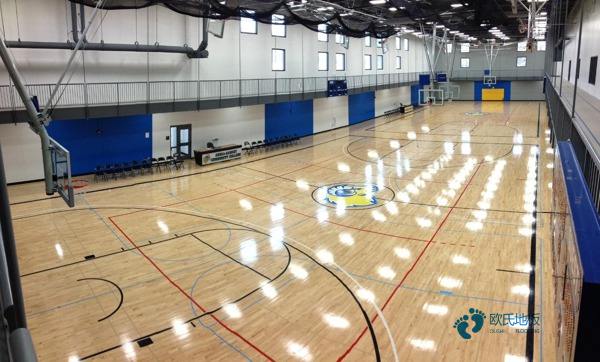 板式龍骨運(yùn)動(dòng)籃球木地板價(jià)格一般多少錢一平方米