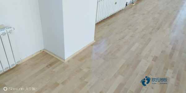 國標運動體育木地板施工步驟1