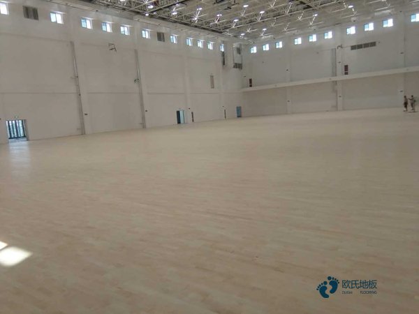柞木運動籃球木地板多少錢一平方米