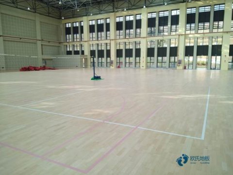 單龍骨體育場館地板環保