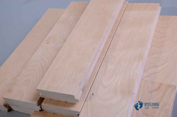 實木運動木地板安裝方法2